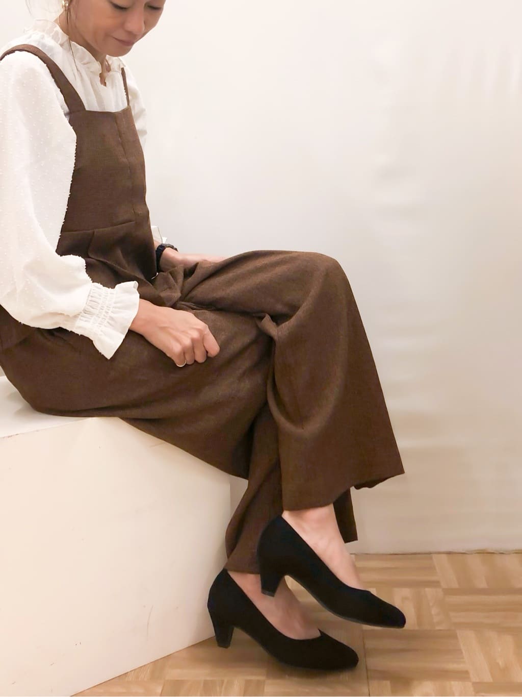 HATORIさんの「grove｜【人間工学】つつまれフィットパンプス【入卒対応可】」を使ったコーディネート