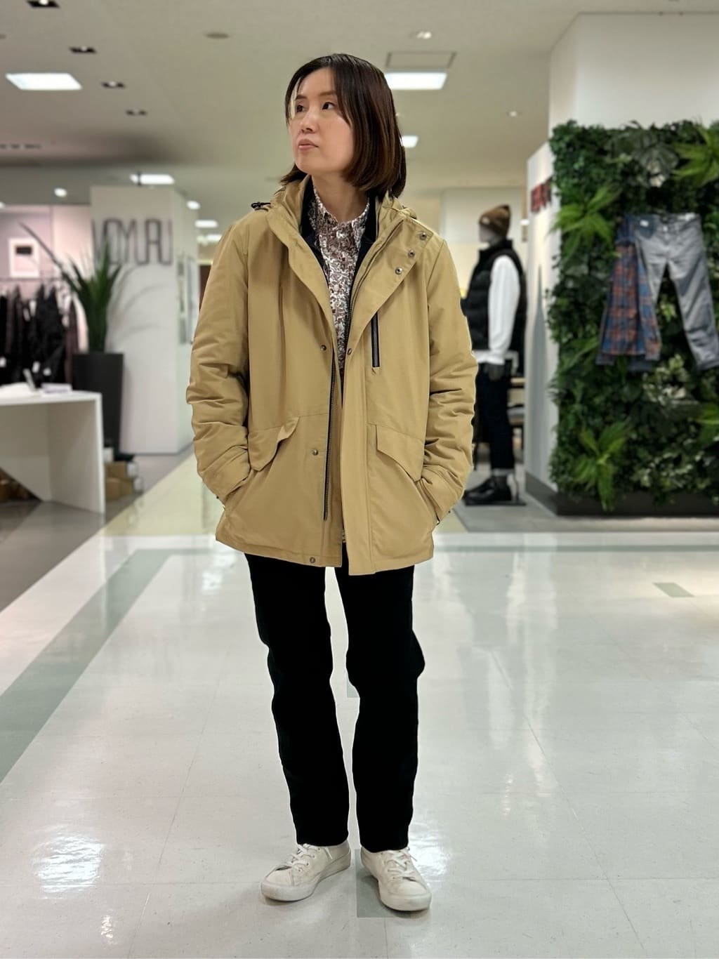みかさんの「TAKEO KIKUCHI｜【Sサイズ～】ストレッチ デニム パンツ」を使ったコーディネート