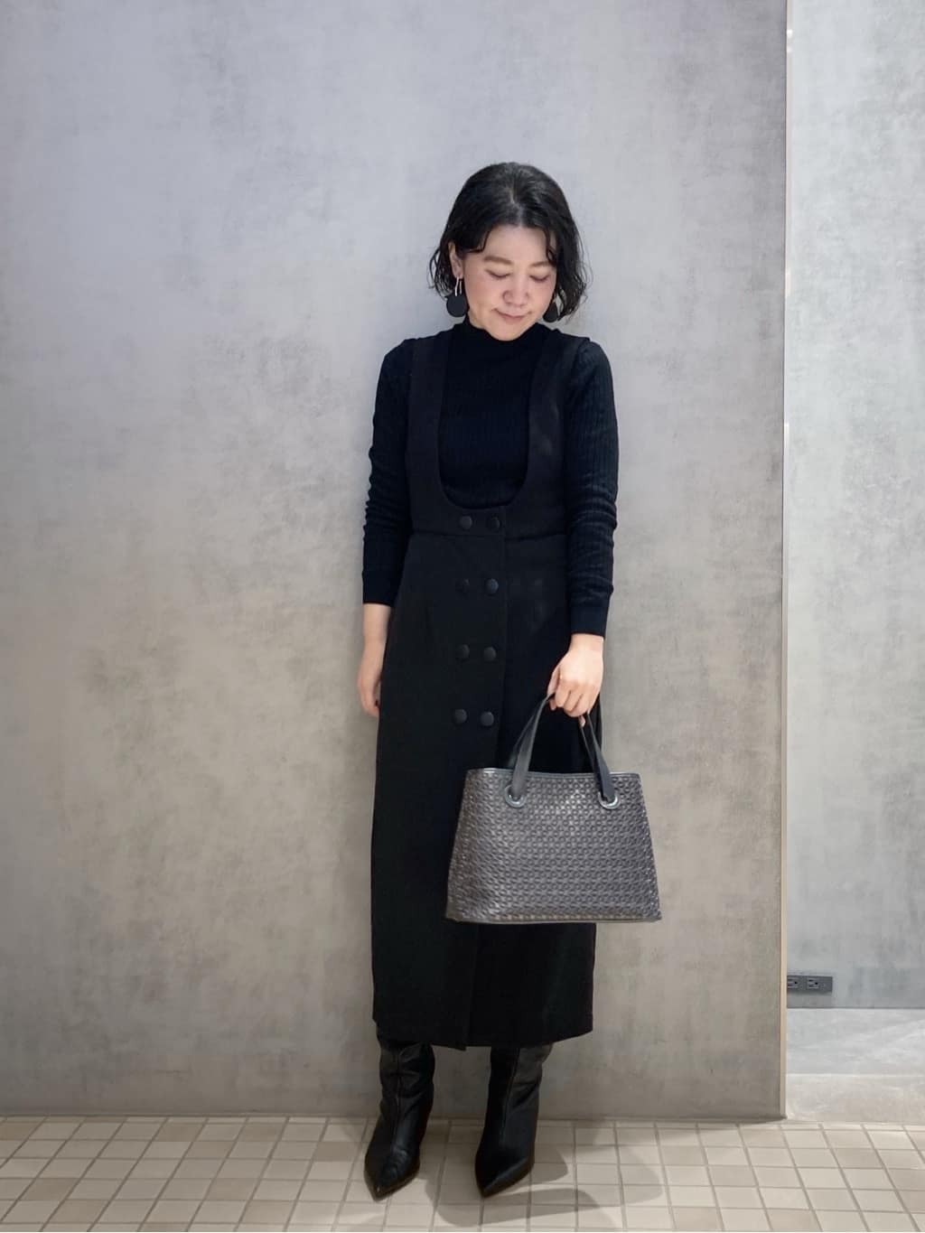 Cさんの「HIROKO HAYASHI｜GIRASOLE（ジラソーレ）ハンドトートバッグ」を使ったコーディネート