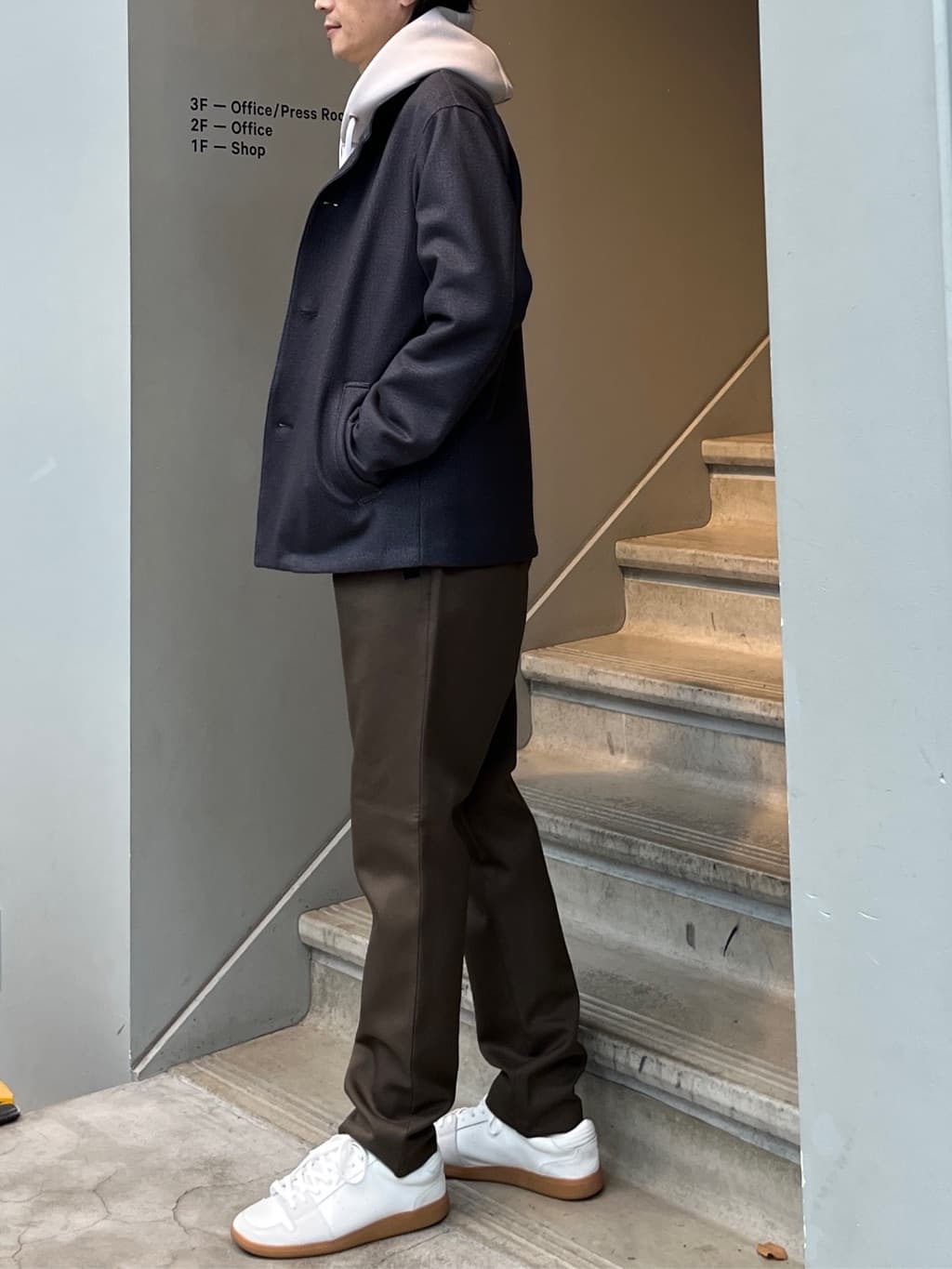 Shintaroさんの「TAKEO KIKUCHI｜【DOWN FABRIC】ダウンファブリック スタンドカラーブルゾン」を使ったコーディネート