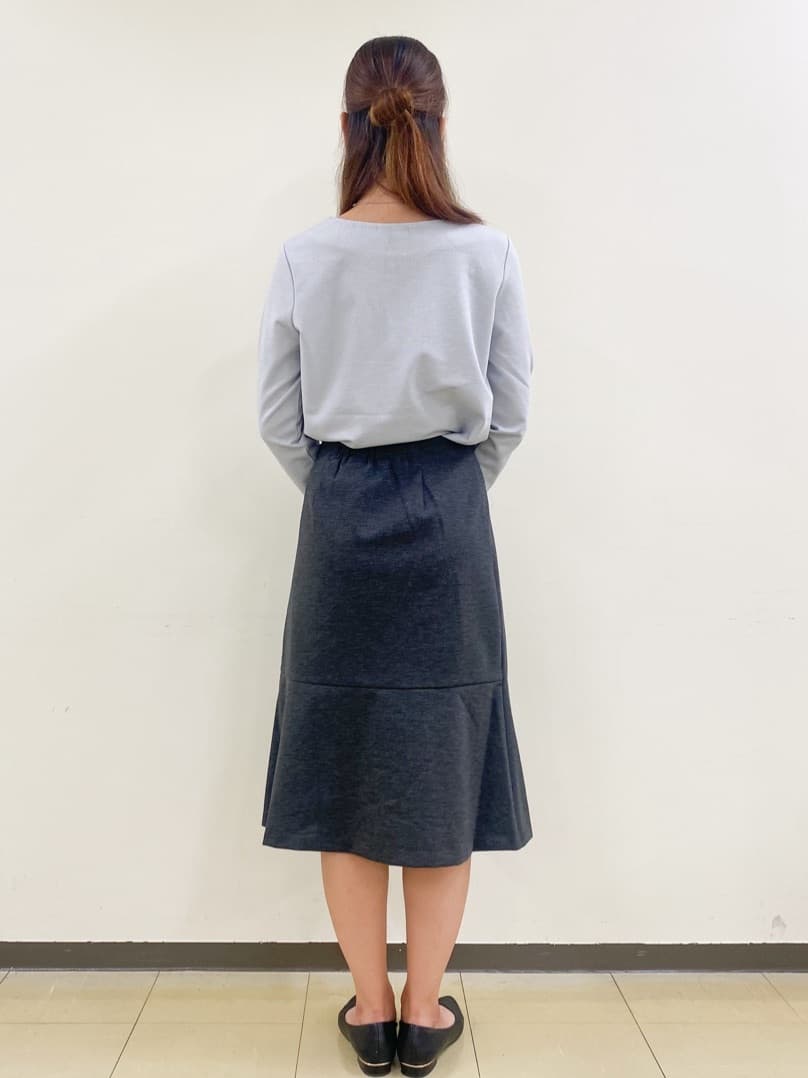 yurinaさんの「index｜《5色展開／S-LLサイズ》ストレッチマーメイドスカート／セットアップ対応【洗濯機洗い可／イージーケ」を使ったコーディネート
