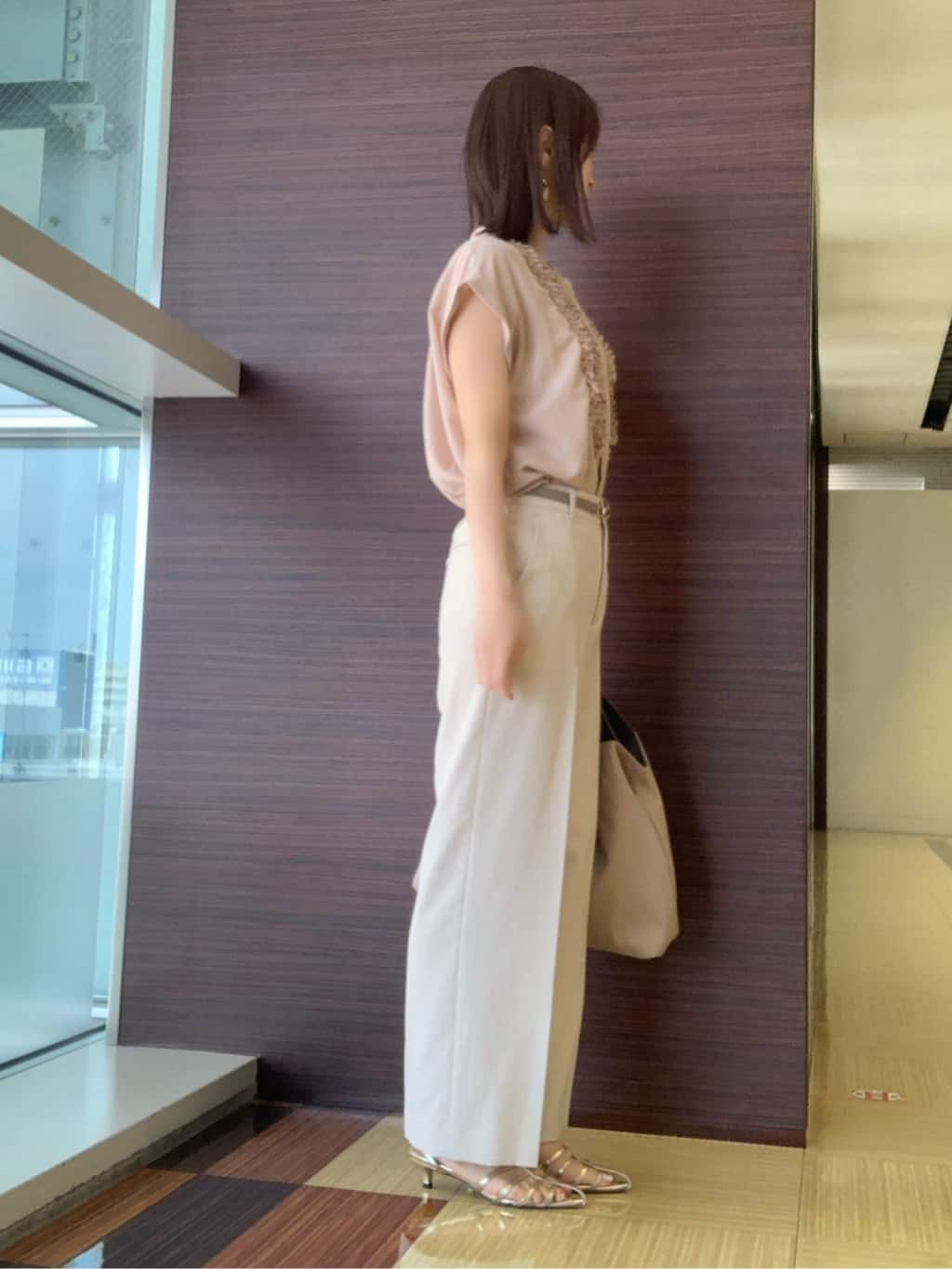 anaさんの「UNTITLED｜【追加5/本革/日本製】フリーフックベルト」を使ったコーディネート
