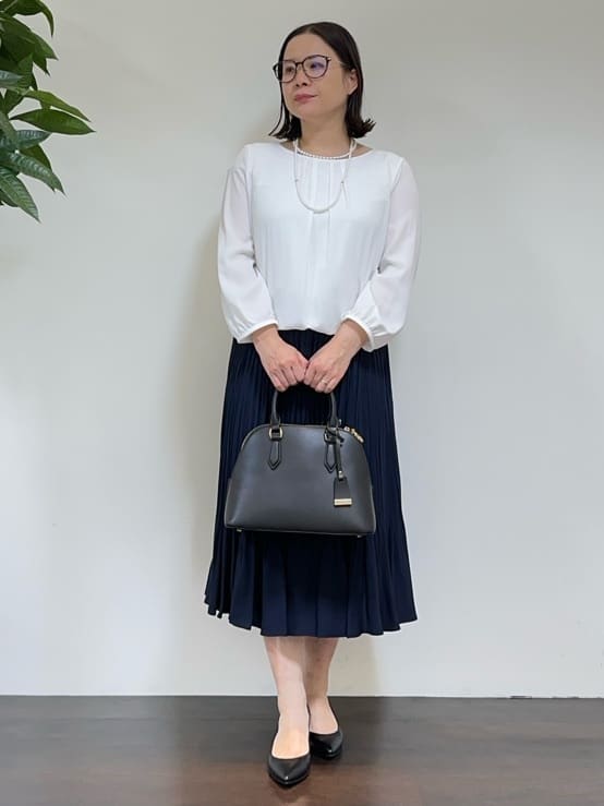 Asamiさんの「UNTITLED｜【追加6/日本製】2連フェイクパールネックレス」を使ったコーディネート