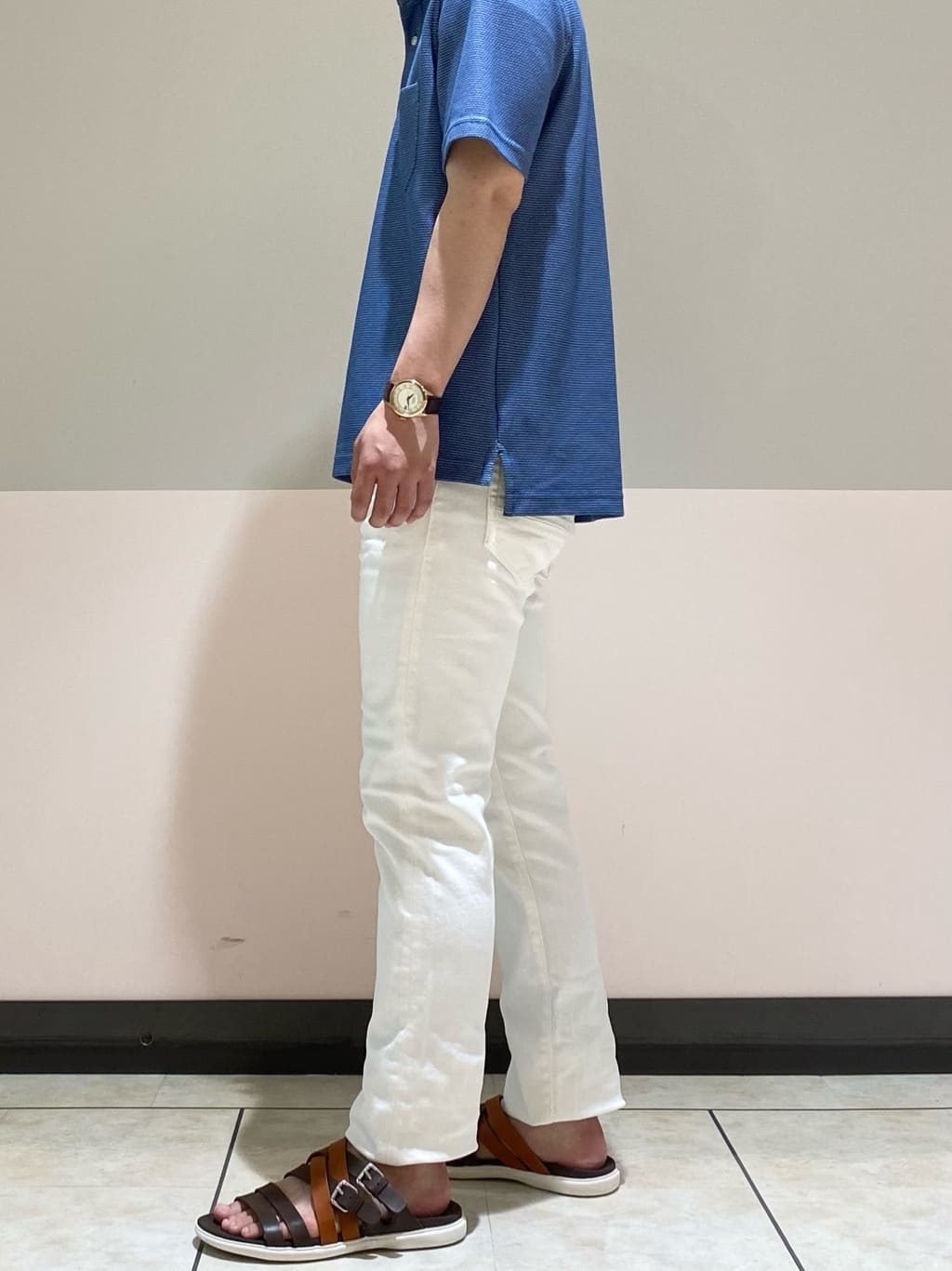 hazuさんの「TAKEO KIKUCHI｜【Sサイズ～】ストレッチ デニム パンツ」を使ったコーディネート