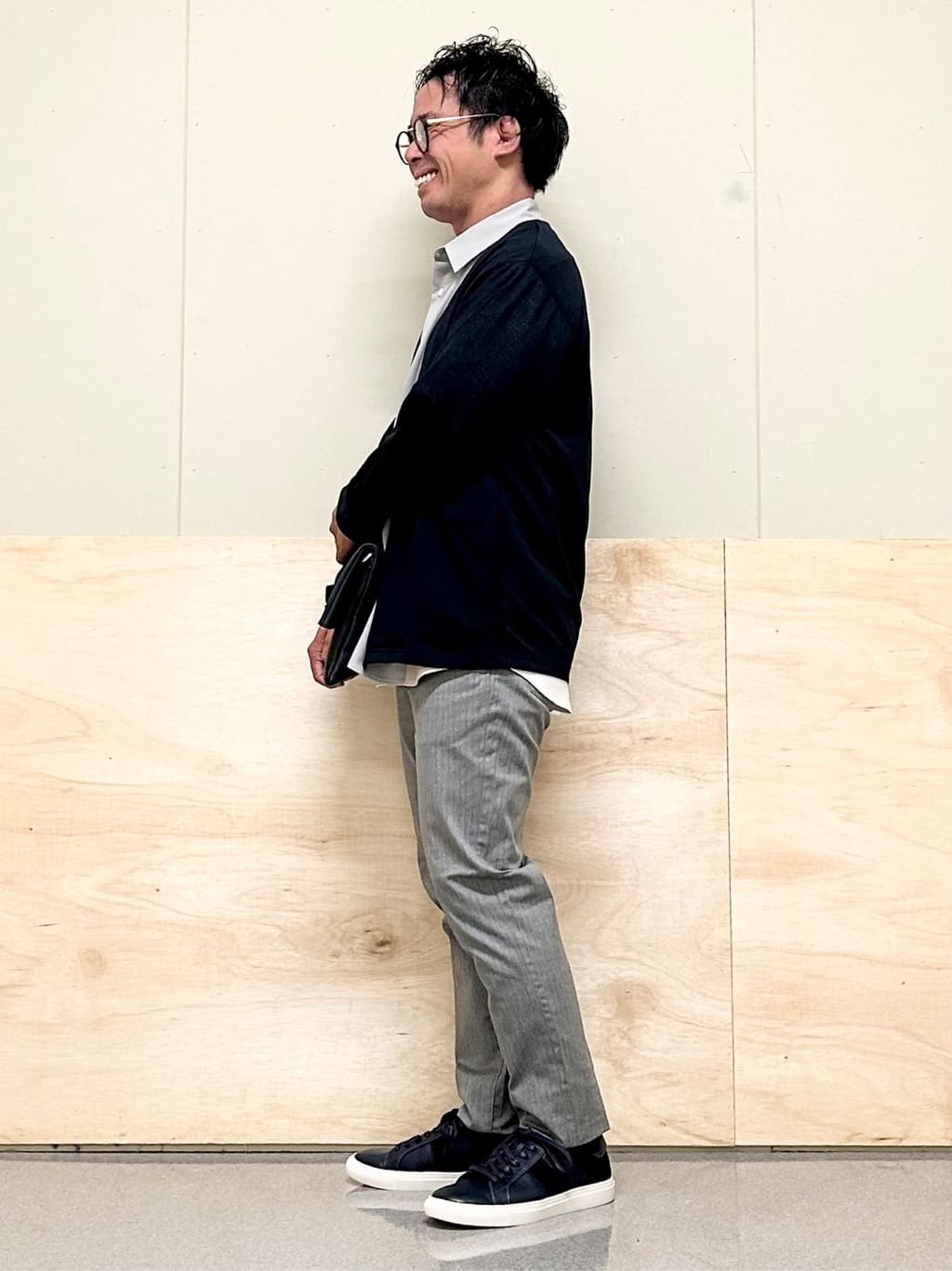 KENJI Iさんの「THE SHOP TK｜2WAYクラッチバッグ【冠婚葬祭/ビジネス/セレモニー/パーティー】」を使ったコーディネート