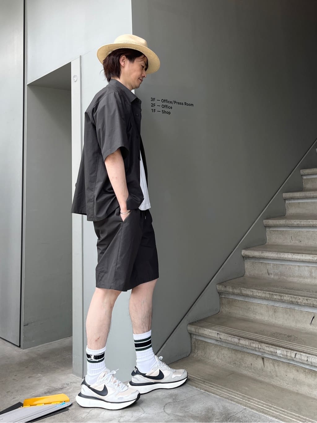 Shintaroさんの「TAKEO KIKUCHI｜ラスタウォーカー スポーツソックス」を使ったコーディネート