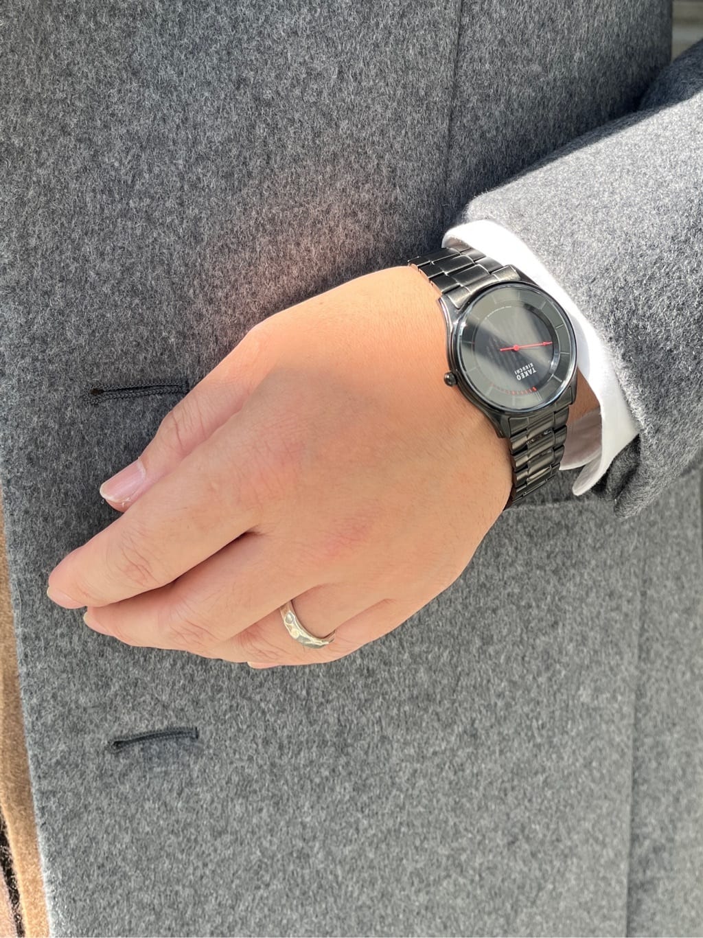 かずさんの「TAKEO KIKUCHI｜【Made in JAPAN】ブロード レギュラーカラー ドレスシャツ」を使ったコーディネート