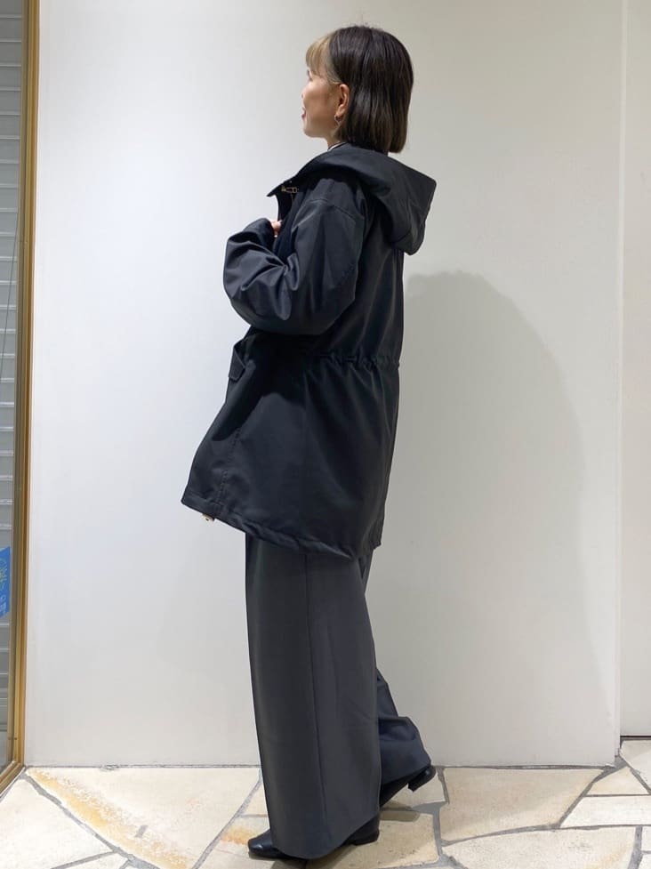 rieさんの「index｜スクエアバックルワイドベルト」を使ったコーディネート