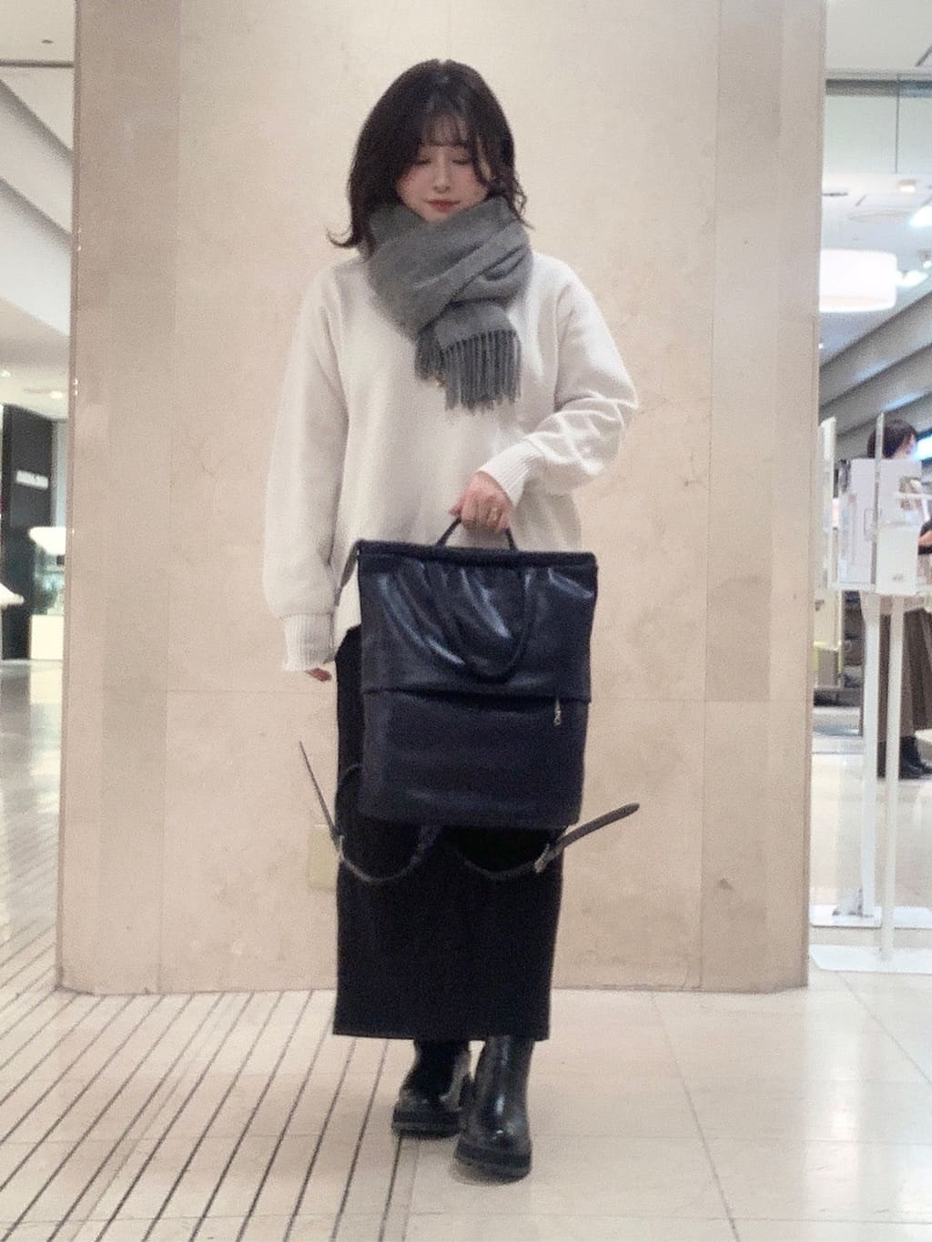 mさんの「HIROKO HAYASHI｜MAMELI（マメリ）リュックM」を使ったコーディネート