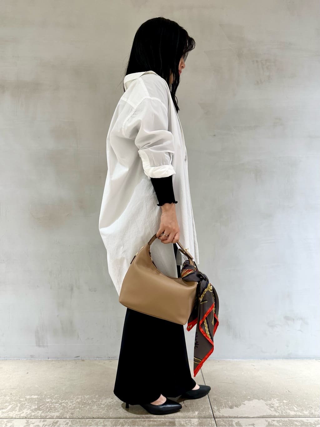nattunさんの「UNTITLED｜【日本製・本革】Comfit Dresser Pumps（コンフィットドレッサーパンプス）」を使ったコーディネート