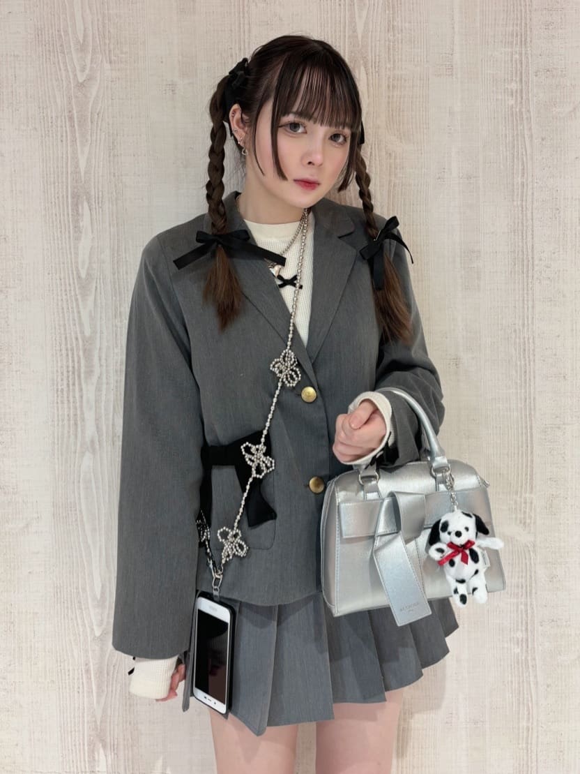 HUANG WEI HSUANさんの「ESPERANZA｜エムリットリボン2WAYボストン」を使ったコーディネート