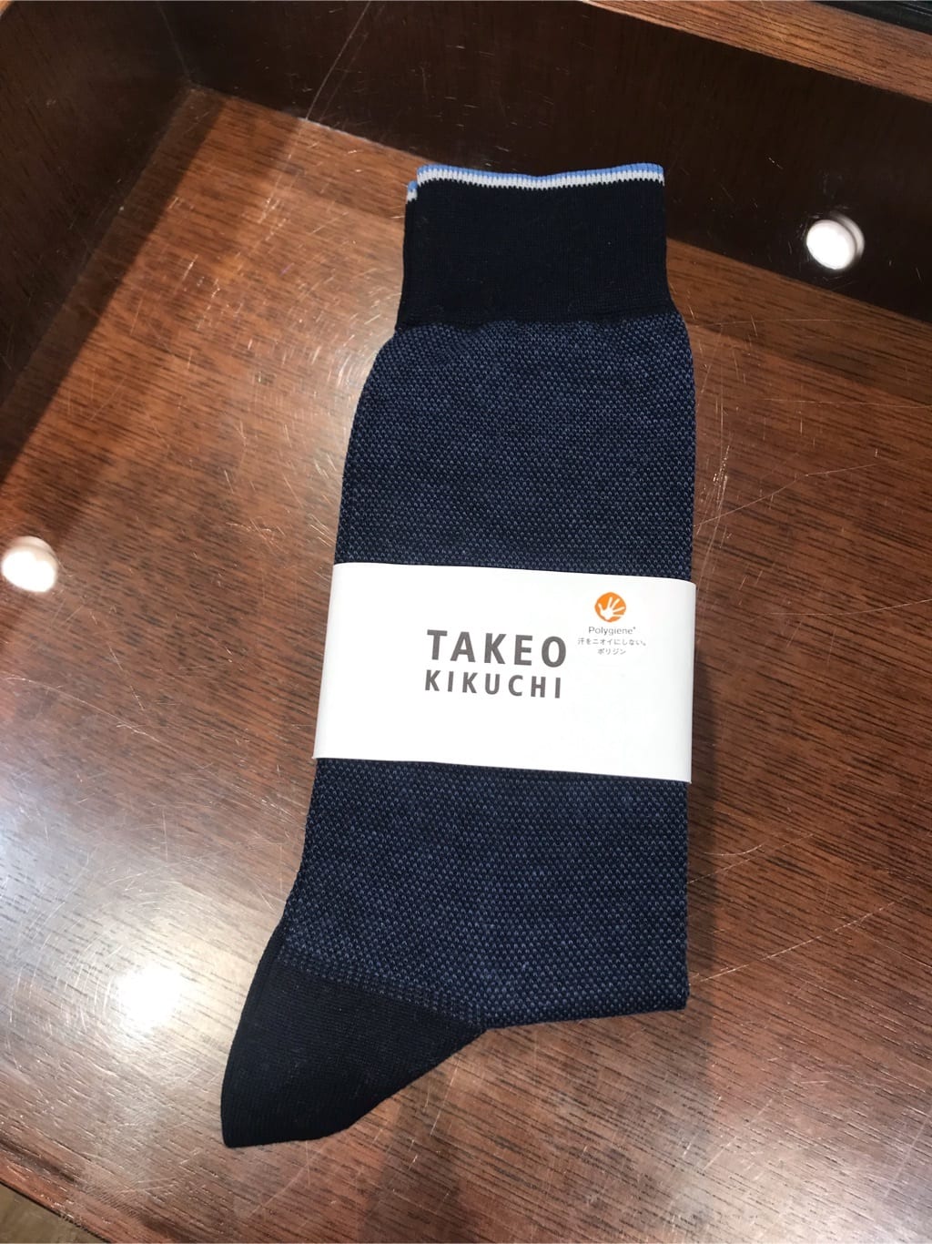 じゅんさんの「TAKEO KIKUCHI｜【抗菌防臭/日本製】バーズアイ ドレスソックス」を使ったコーディネート
