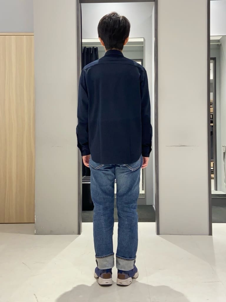 わいずみさんの「TAKEO KIKUCHI｜【DOWN FABRIC】ダウンファブリック スタンドカラーブルゾン」を使ったコーディネート
