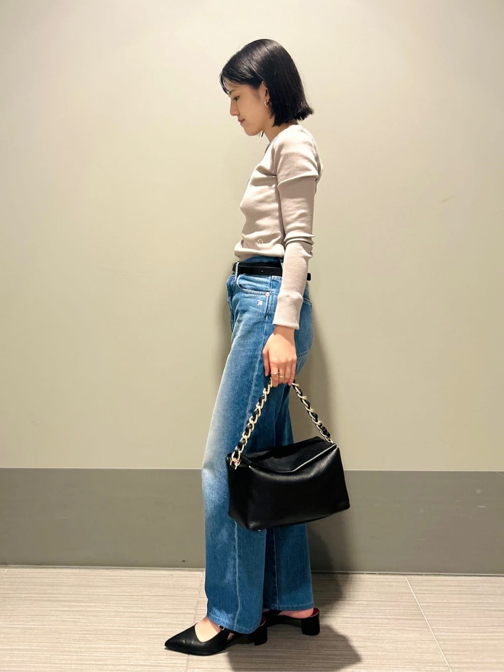 cocoさんの「DRESSTERIOR｜【ウォッシャブル】テーパードコンフォートデニム」を使ったコーディネート