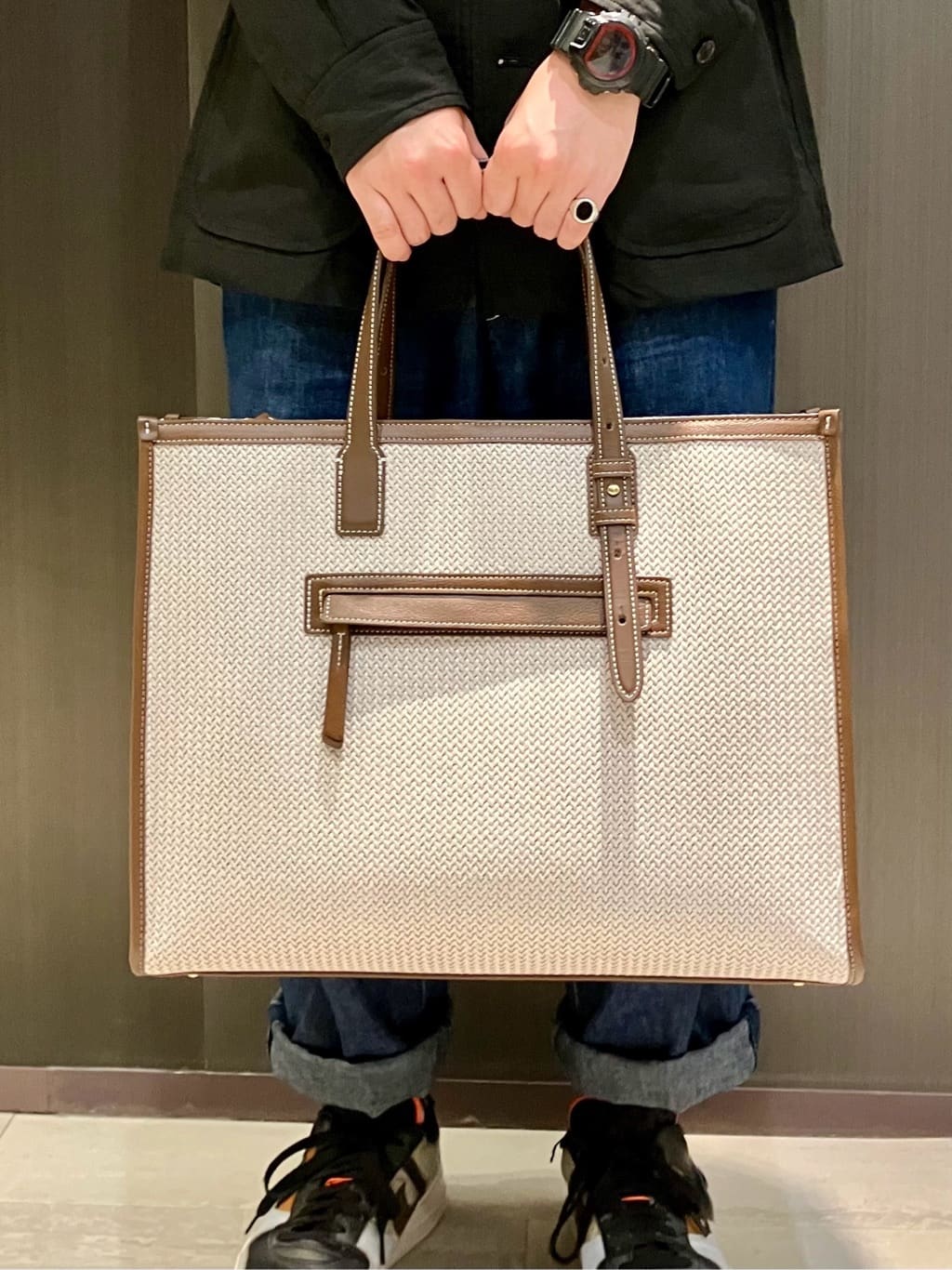 MATSUさんの「TAKEO KIKUCHI｜ボーラーハット ハンドペイントライク バンダナ」を使ったコーディネート