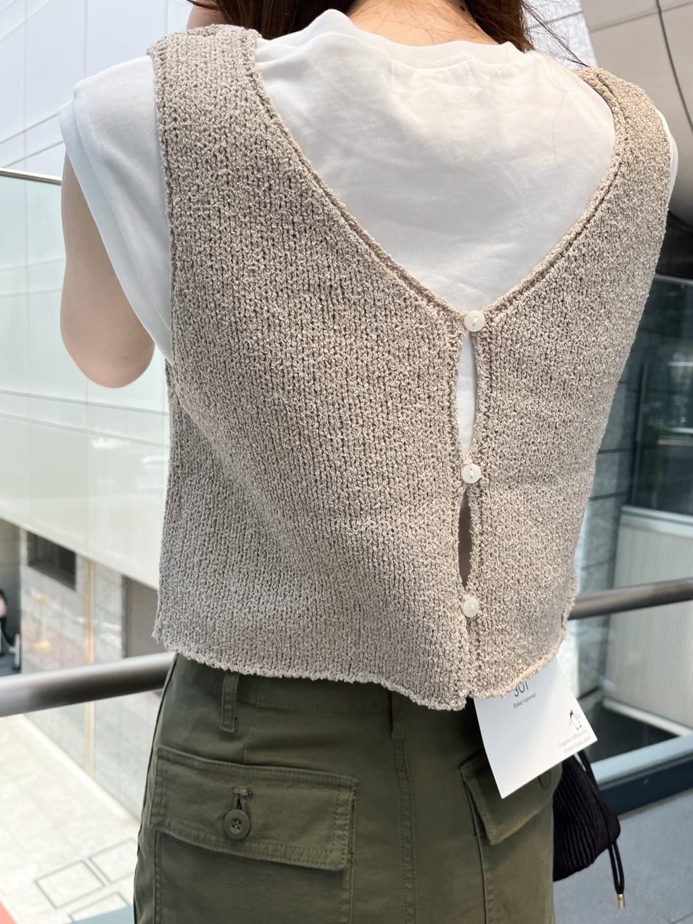 Risaさんの「OPAQUE.CLIP｜オーガニックコットン混 ベイカーパンツ」を使ったコーディネート