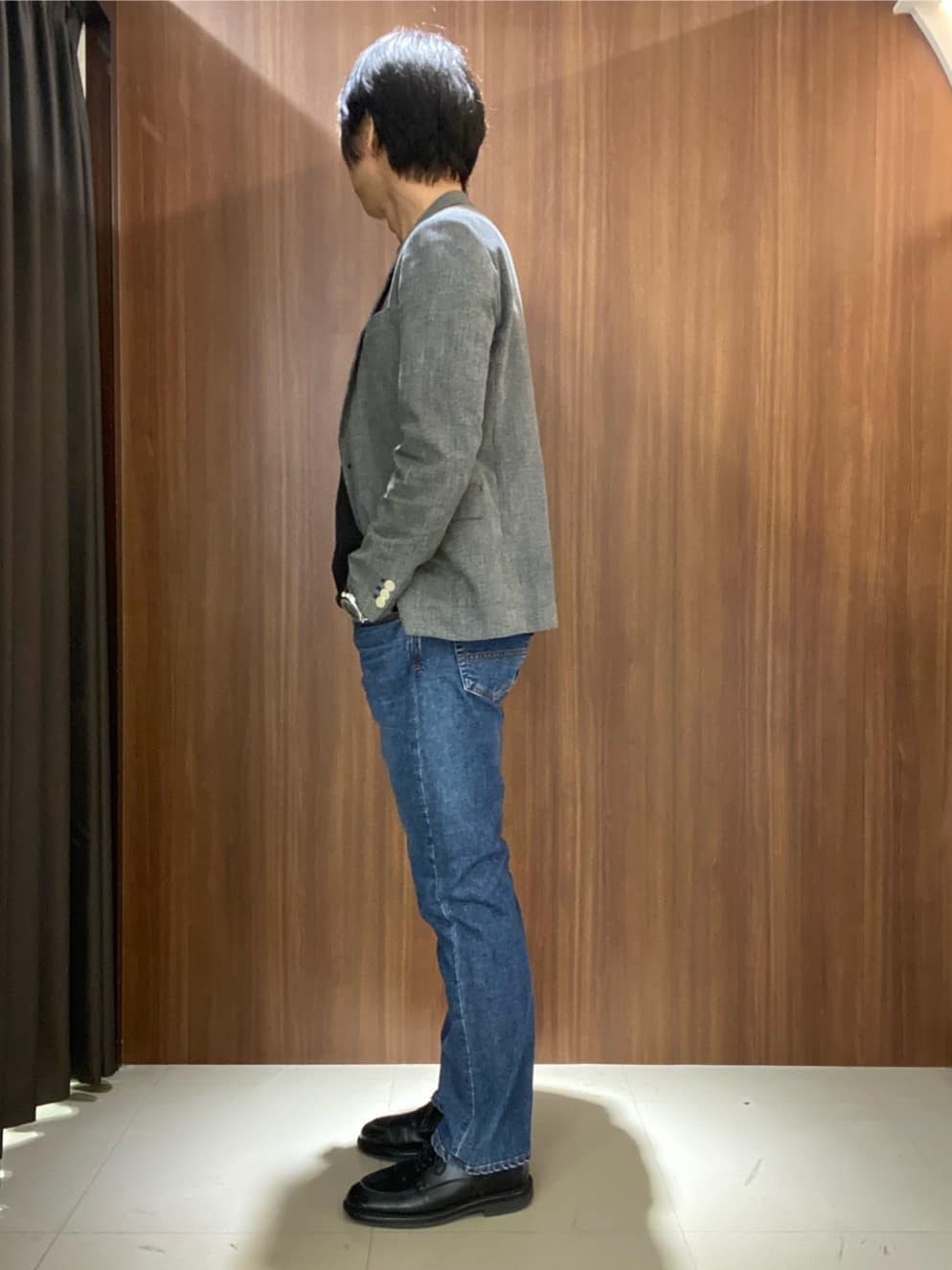 かたやまさんの「TAKEO KIKUCHI｜【モンスターストレッチ】日本製 ウォッシュド デニムパンツ」を使ったコーディネート