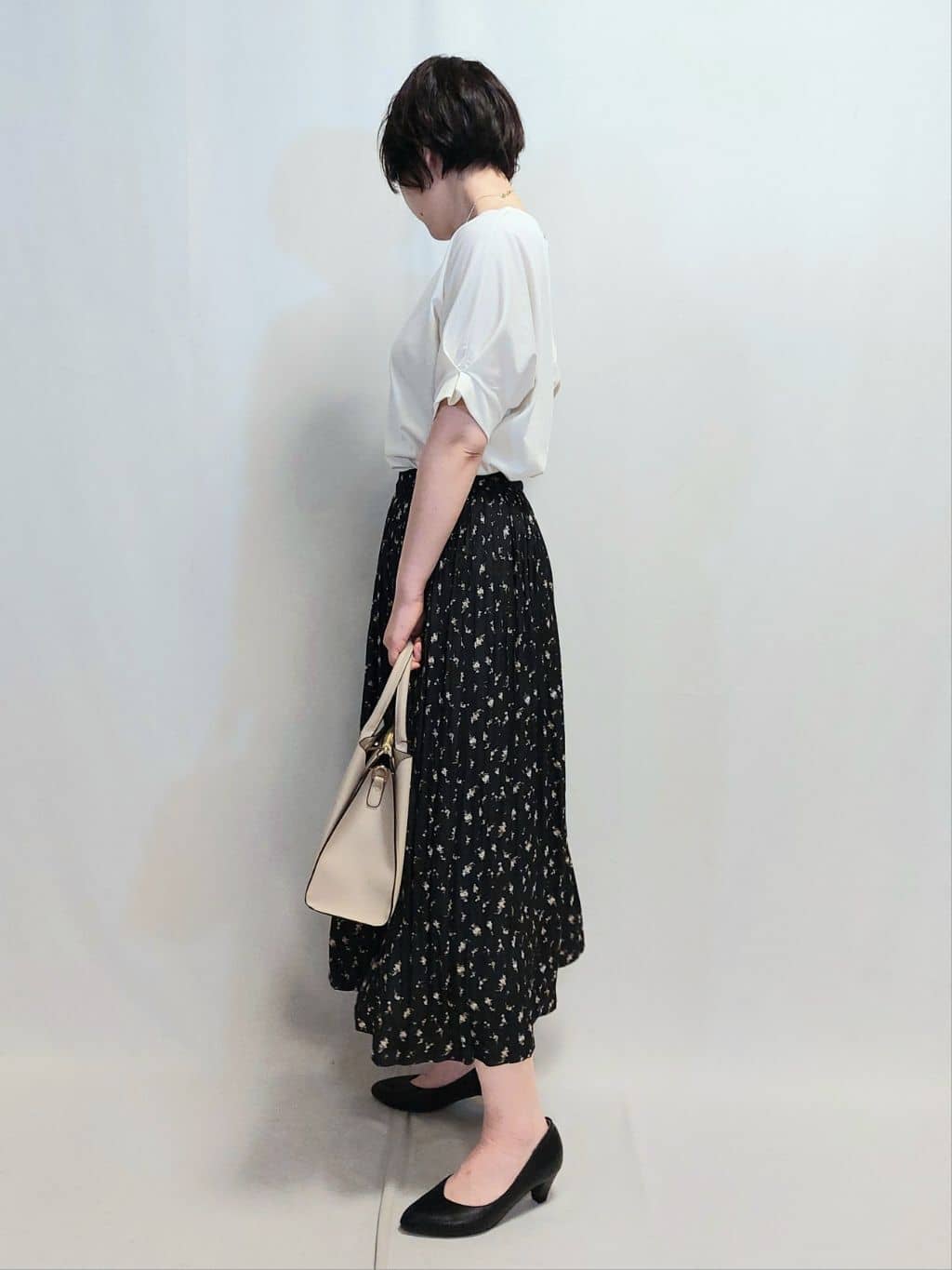 aidaさんの「grove｜【人間工学】つつまれフィットパンプス【入卒対応可】」を使ったコーディネート