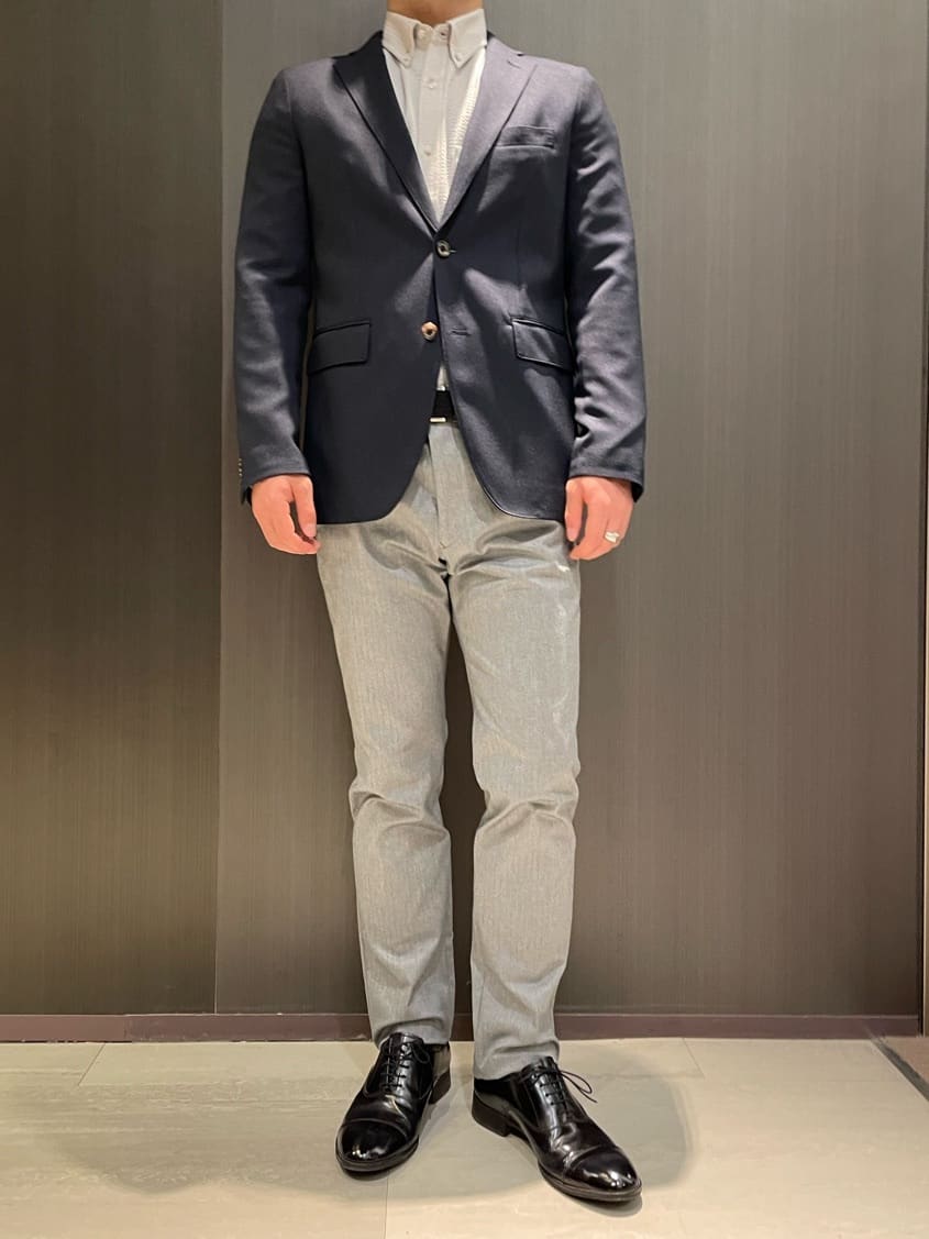 ぶうさんの「TAKEO KIKUCHI｜【抗菌防臭/シーズンレス】シアサッカー ジャージシャツ」を使ったコーディネート