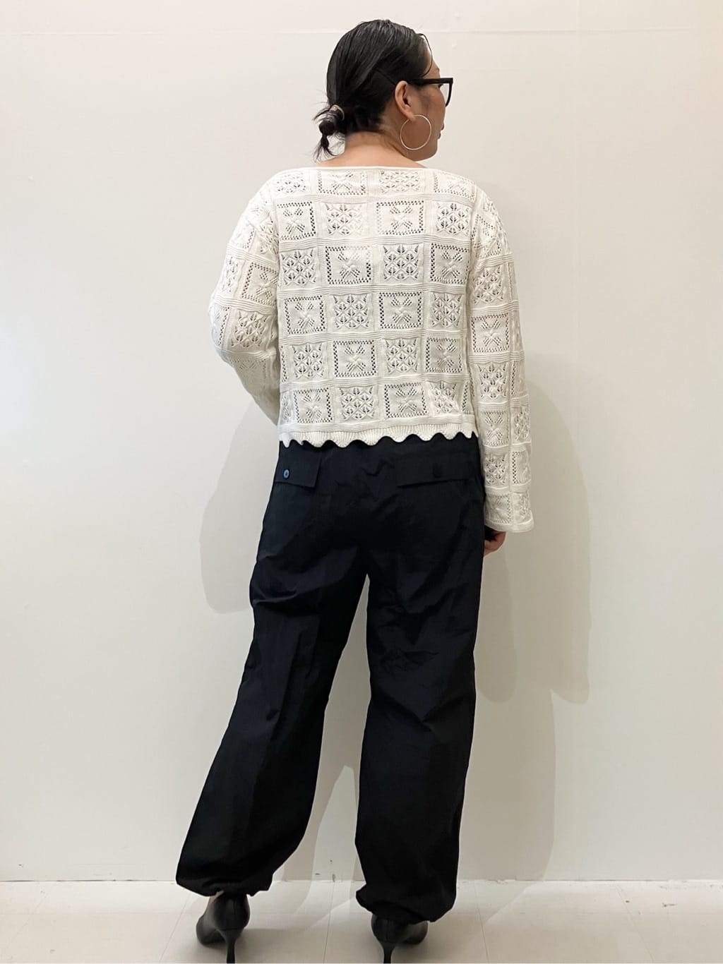 nishidaさんの「OPAQUE.CLIP｜ワイドストラップキャミソール【洗濯機洗い可】」を使ったコーディネート