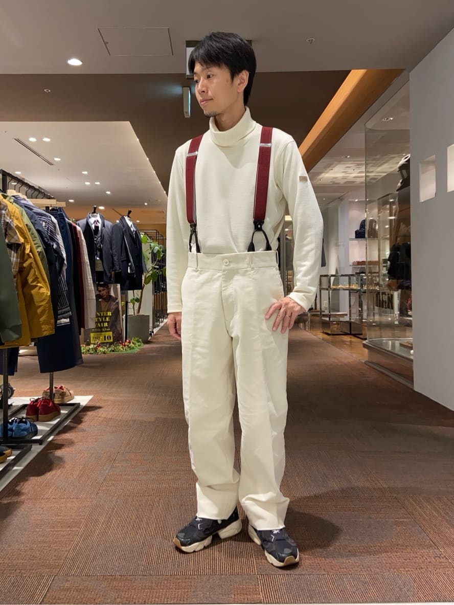 わいずみさんの「TAKEO KIKUCHI｜【DOWN FABRIC】ダウンファブリック スタンドカラーブルゾン」を使ったコーディネート