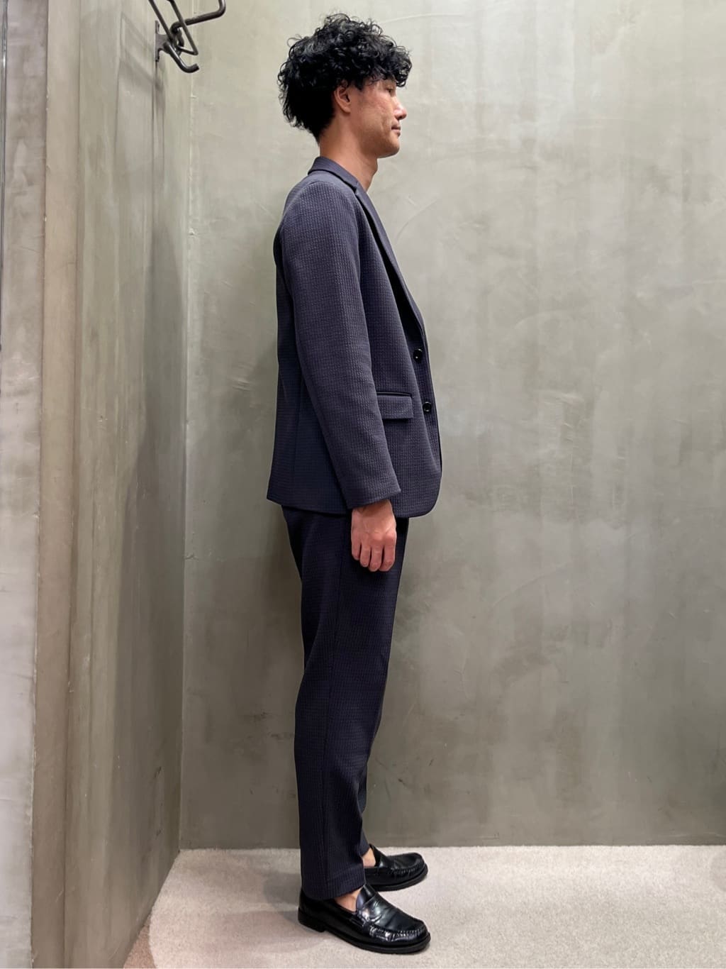 mutoさんの「TAKEO KIKUCHI｜【抗菌防臭】クロスウィーブ ジャケット」を使ったコーディネート