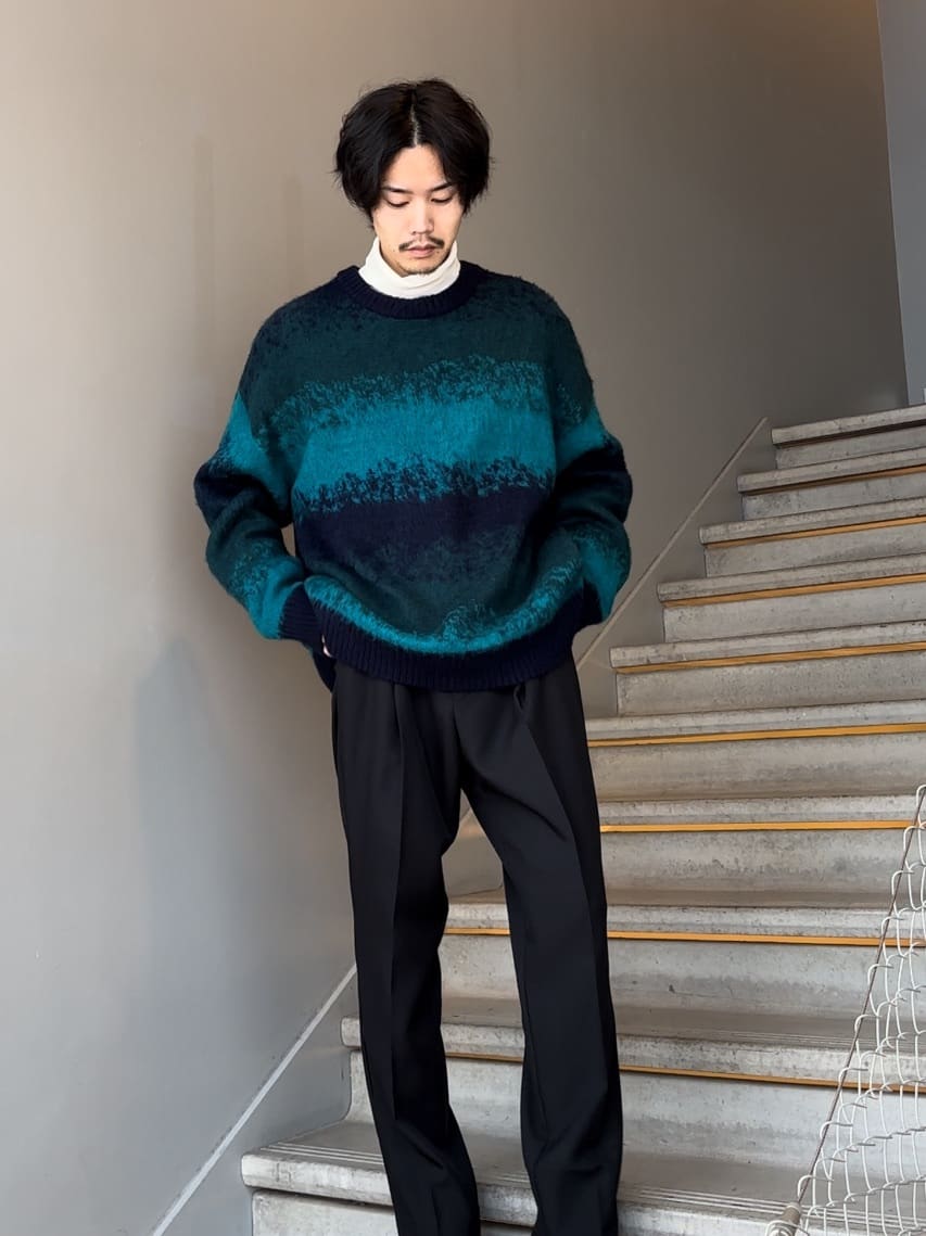 北浦歩大さんの「tk.TAKEO KIKUCHI｜アソートセットアップ」を使ったコーディネート