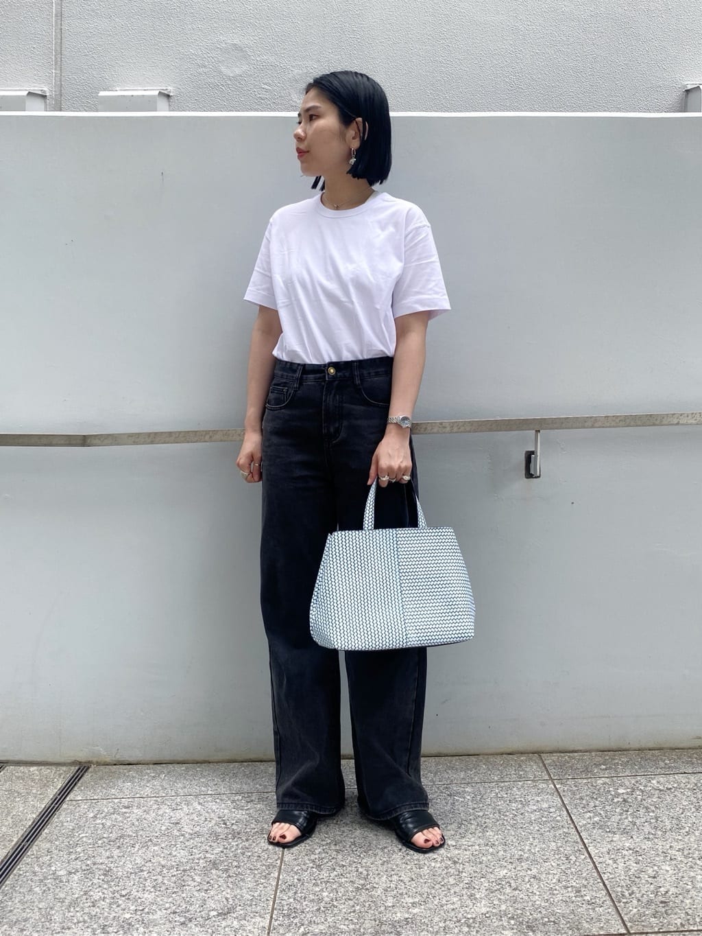 Uさんの「HIROKO HAYASHI｜OTTICA（オッティカ）ハンドトートバッグS」を使ったコーディネート