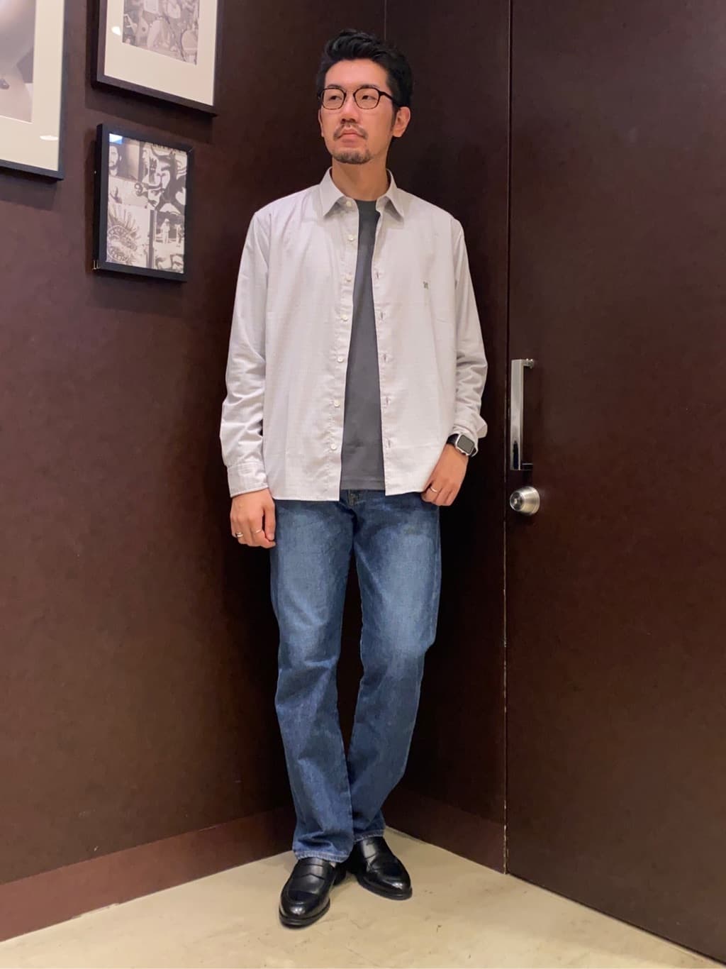 shuheiさんの「TAKEO KIKUCHI｜コインローファー」を使ったコーディネート