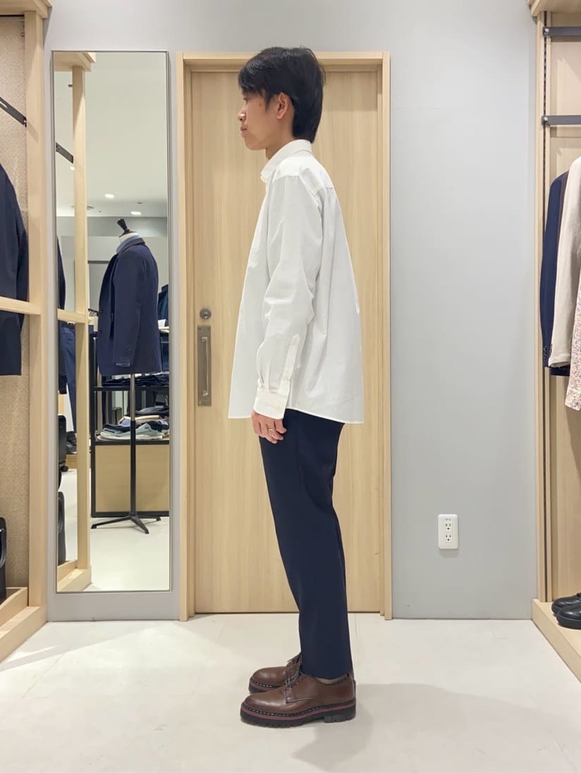 わいずみさんの「TAKEO KIKUCHI｜40ct&525 厚底プレーントゥシューズ」を使ったコーディネート