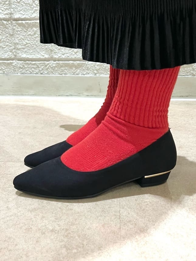 TAKAさんの「ESPERANZA｜《定番》晴雨兼用クッションフラットパンプス」を使ったコーディネート
