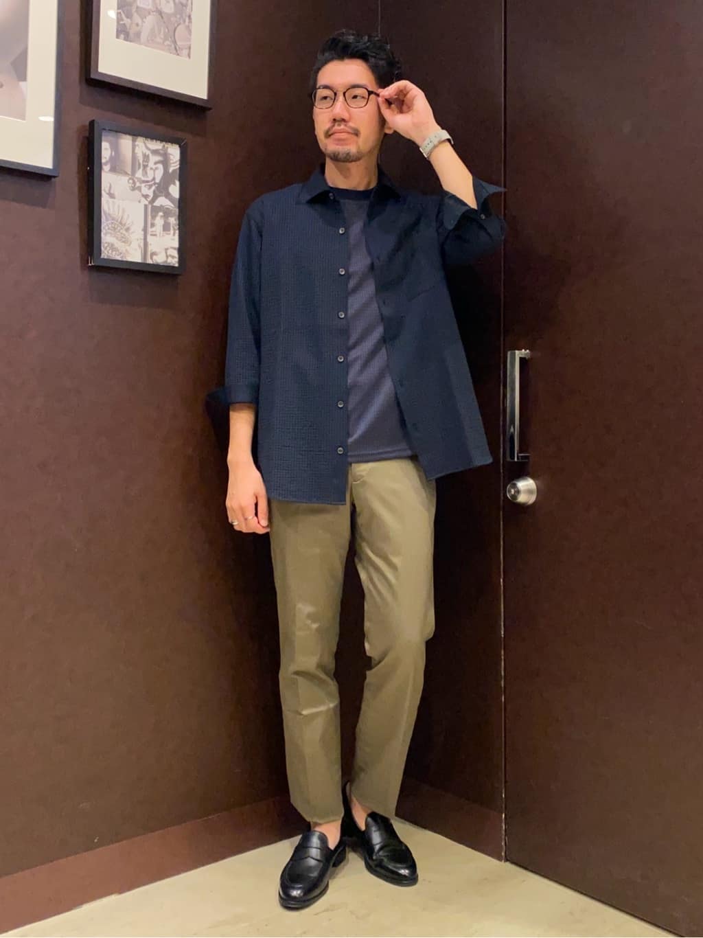 shuheiさんの「TAKEO KIKUCHI｜コインローファー」を使ったコーディネート