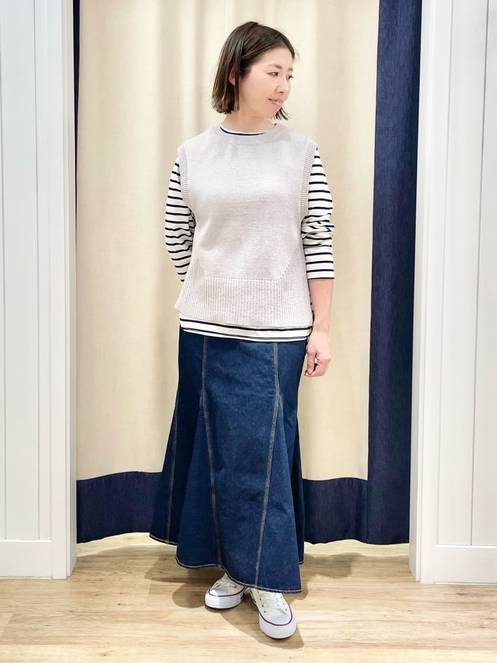 Akiさんの「Dessin｜【CONVERSE/コンバース】ハイカット」を使ったコーディネート