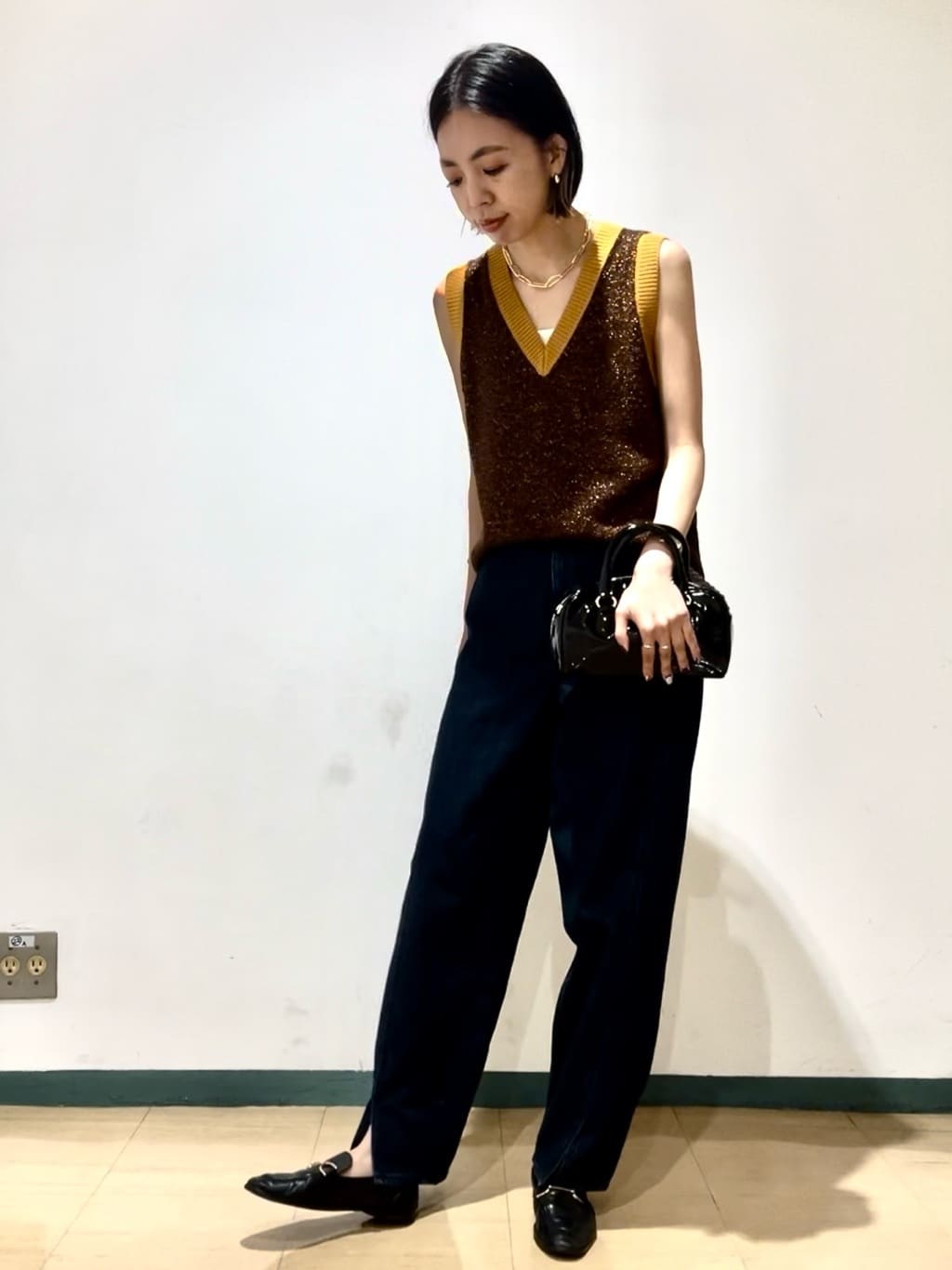 RISAさんの「UNTITLED｜【追加/日本製】メッシュベルト」を使ったコーディネート