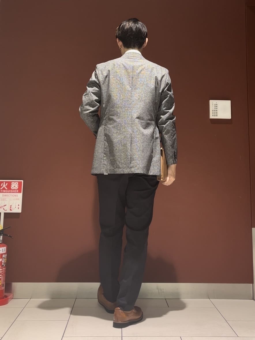 ジュンさんの「TAKEO KIKUCHI｜【Made in JAPAN】市松紋 ドレスシャツ」を使ったコーディネート