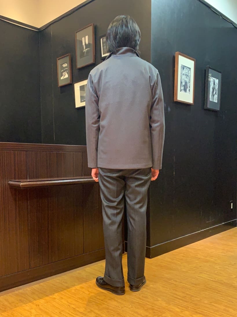 ニシカワさんの「TAKEO KIKUCHI｜【DOWN FABRIC】ダウンファブリック スタンドカラーブルゾン」を使ったコーディネート