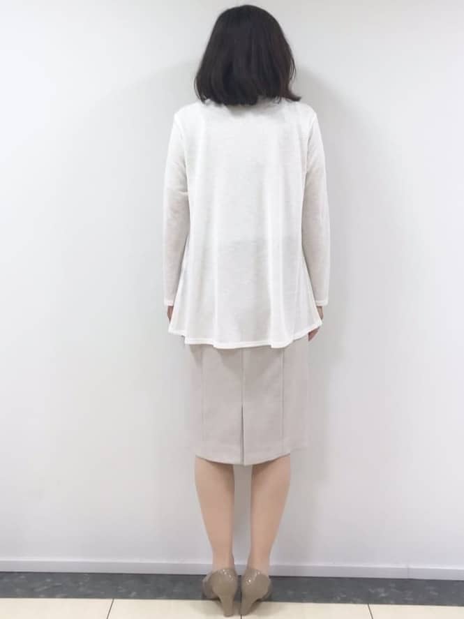 yukinaさんの「COUP DE CHANCE｜【洗える】着流しカーディガン」を使ったコーディネート