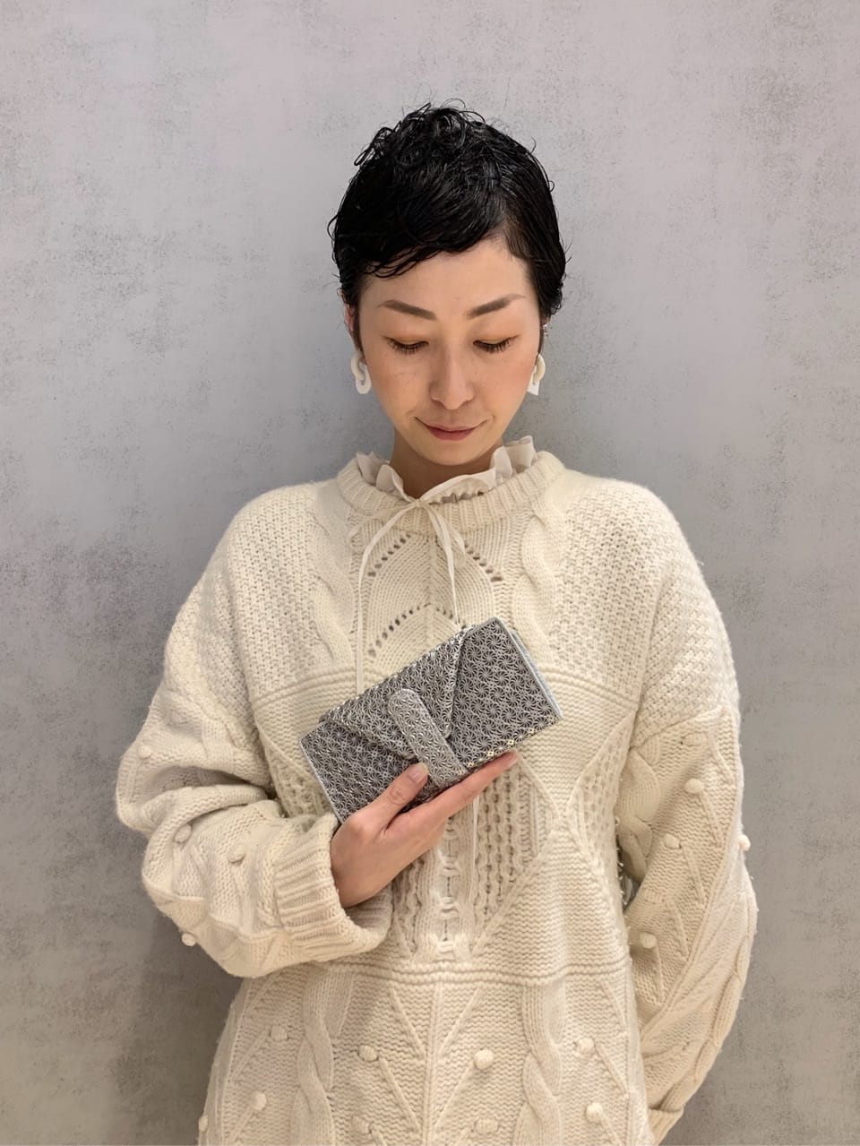 Kさんの「HIROKO HAYASHI｜GIRASOLE（ジラソーレ）長財布ミニ」を使ったコーディネート