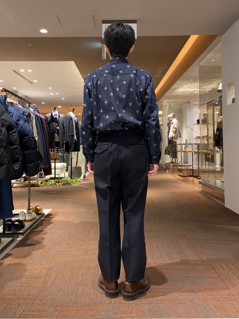 わいずみさんの「TAKEO KIKUCHI｜40ct&525 厚底プレーントゥシューズ」を使ったコーディネート