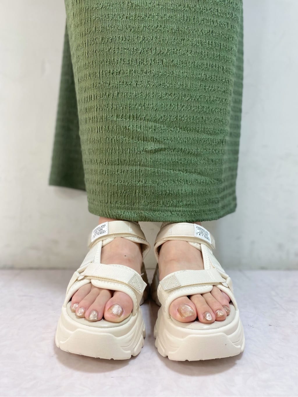 sakiさんの「ESPERANZA｜厚底スポサン」を使ったコーディネート