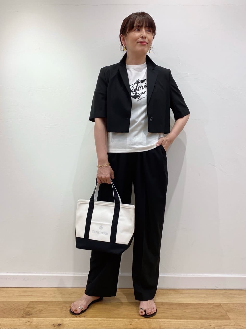 Sawaguchiさんの「DRESSTERIOR｜チェーンブレスレット」を使ったコーディネート