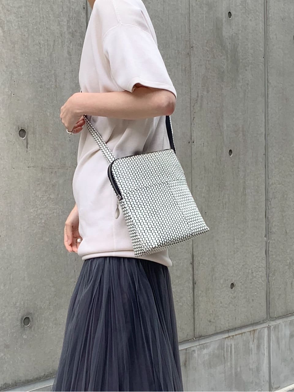 Kさんの「HIROKO HAYASHI｜OTTICA（オッティカ）ショルダーバッグ」を使ったコーディネート
