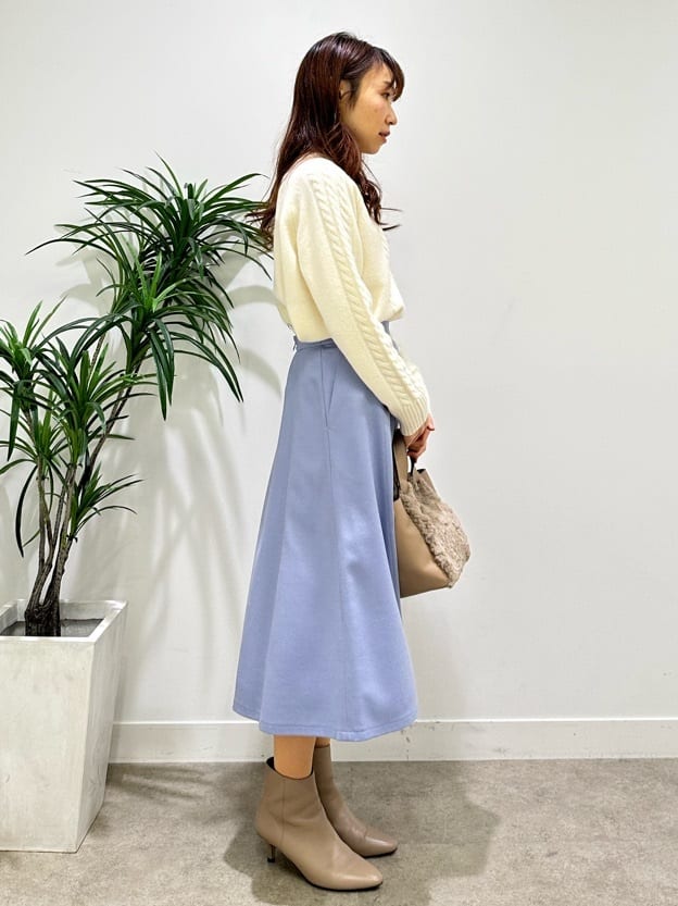 Miwaさんの「UNTITLED｜【日本製／2WAY衿】スタンドカラー ロングコート」を使ったコーディネート