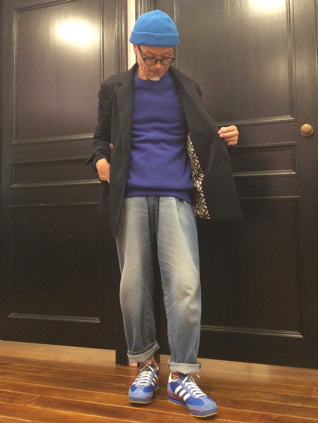 torigoeさんの「DRESSTERIOR｜ボーダーショートソックス」を使ったコーディネート