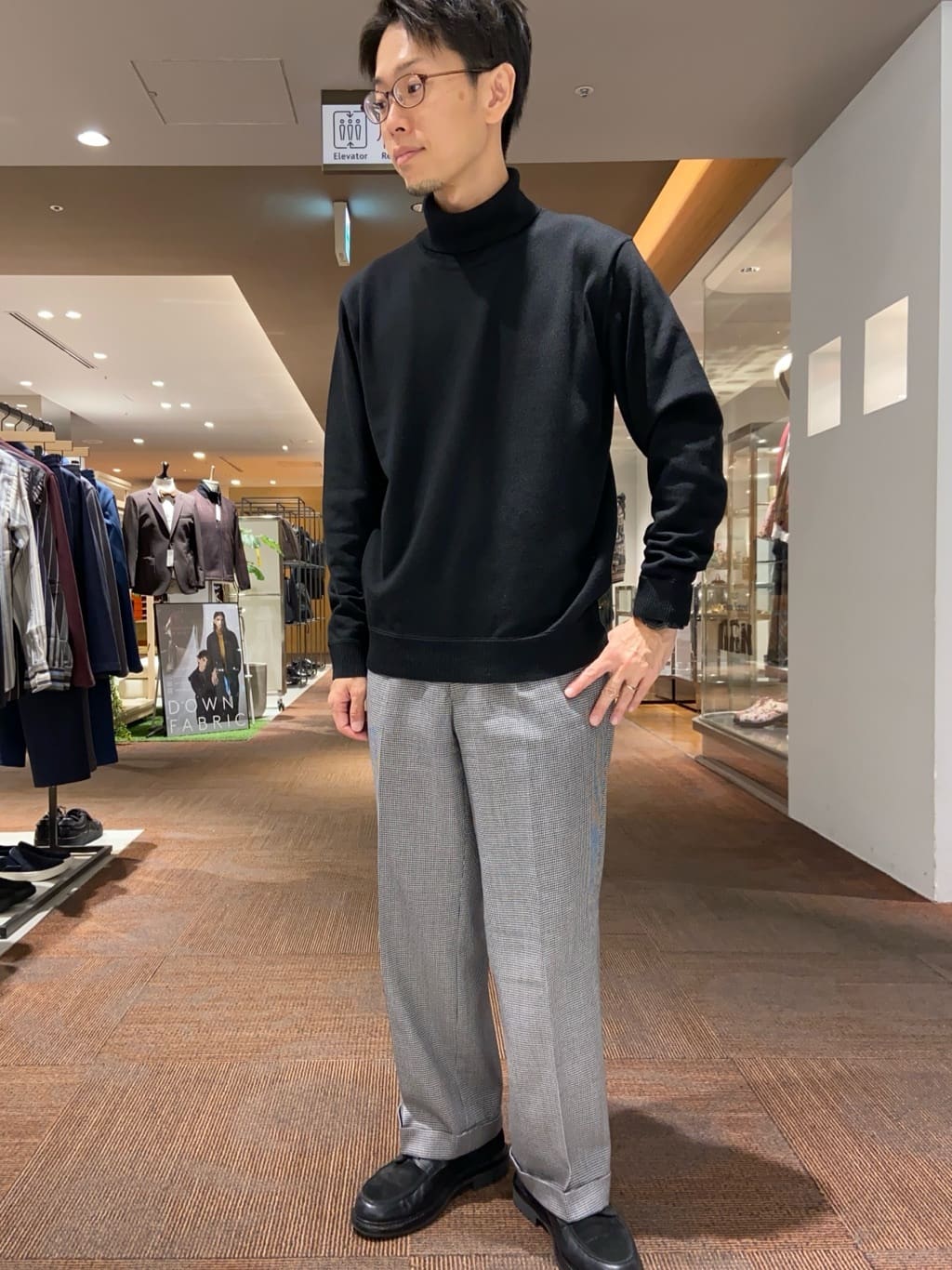 わいずみさんの「TAKEO KIKUCHI｜【抗菌防臭】クロスウィーブ ジャケット」を使ったコーディネート