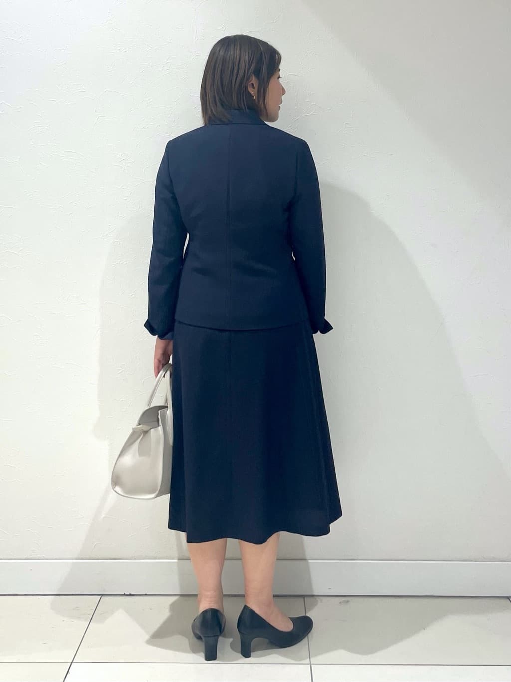 YUUKIさんの「INDIVI｜【セレモニーにおすすめ！】パール調トップネックレス」を使ったコーディネート