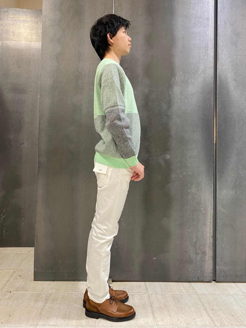 shoumaさんの「TAKEO KIKUCHI｜【Sサイズ～】ストレッチ デニム パンツ」を使ったコーディネート