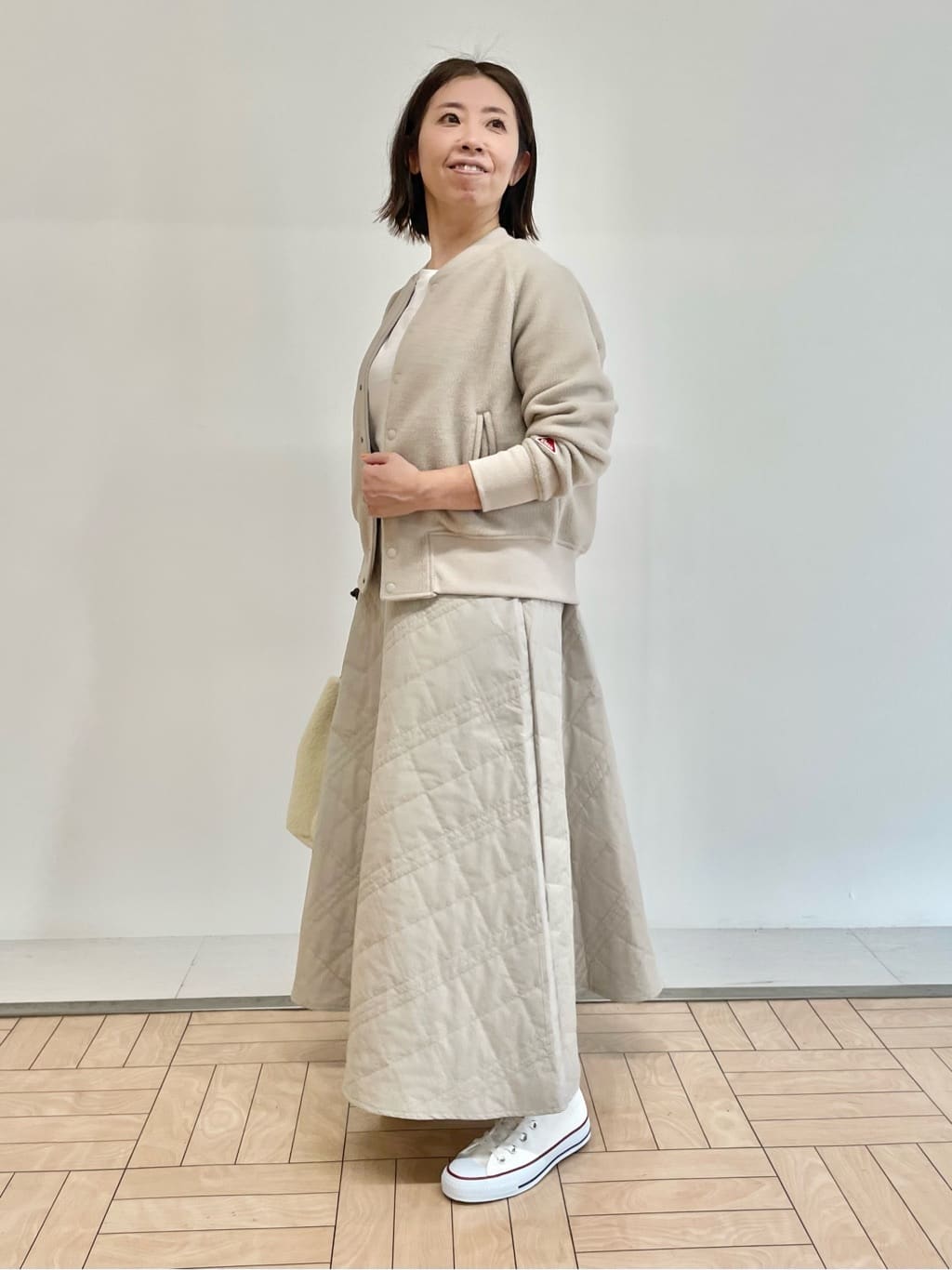Akiさんの「Dessin｜【CONVERSE/コンバース】ハイカット」を使ったコーディネート