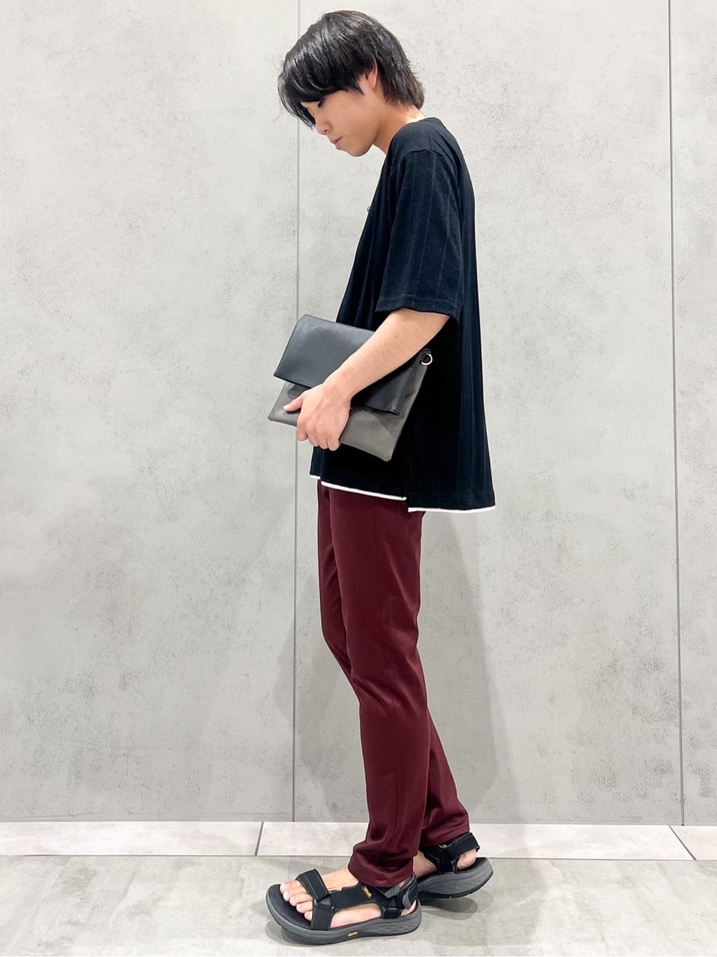 SHI-MAさんの「THE SHOP TK｜2WAYクラッチバッグ【冠婚葬祭/ビジネス/セレモニー/パーティー】」を使ったコーディネート