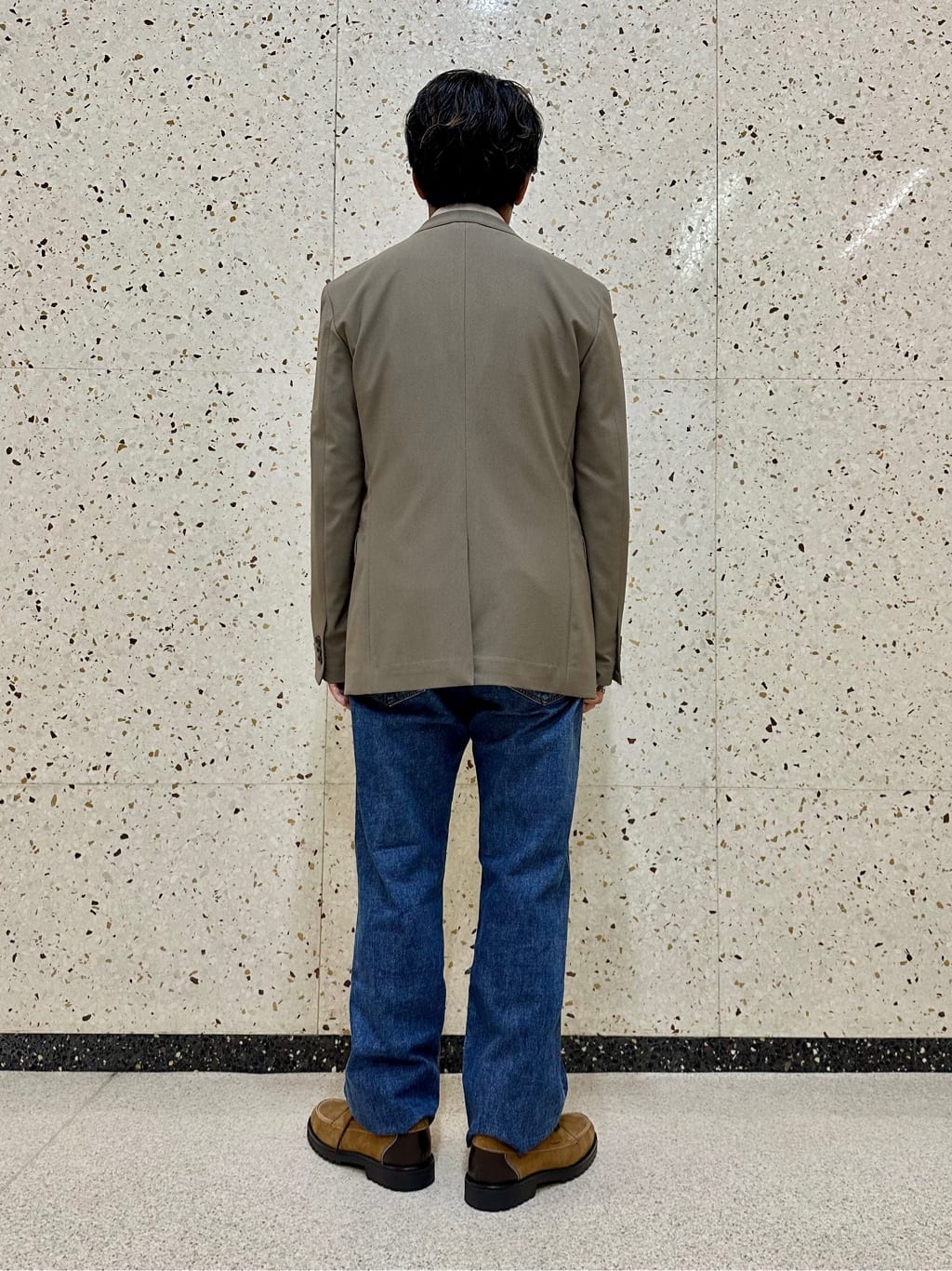 obaさんの「TAKEO KIKUCHI｜【モンスターストレッチ】日本製 ウォッシュド デニムパンツ」を使ったコーディネート
